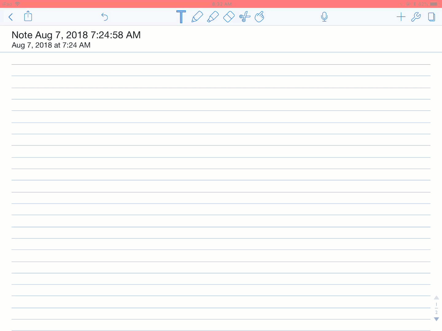 Notability Note Tools Adding Text